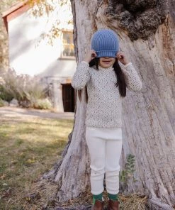 Fin & Vince Sale Waffle Turtleneck - Encore Floral