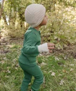 Fin & Vince Waffle Henley Top - Fern Sale 12 Fin & Vince Waffle Henley Top - Fern Sale