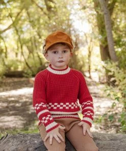 Fin & Vince Waffle Home Pant - Cinnamon 8 Fin & Vince Waffle Home Pant - Cinnamon