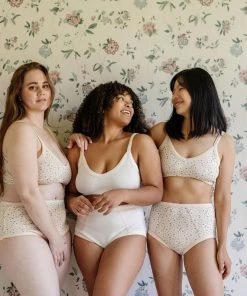 Fin & Vince Women's High Waist Undie - Petit Floral Sale