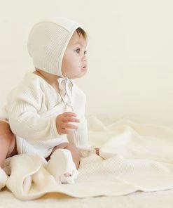 Fin & Vince Bloomer - Waffle + Blue Stitch Sale