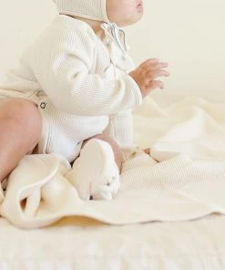 Fin & Vince Bloomer - Waffle + Blue Stitch Sale