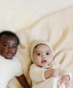 Fin & Vince Sale Home Pant - Waffle + Blue Stitch