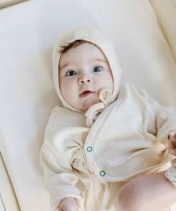 Fin & Vince Bloomer - Milk + Emerald Stitch