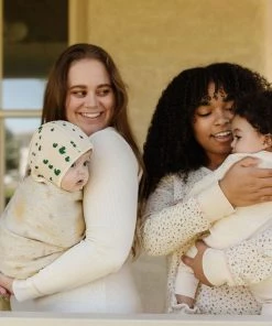 Fin & Vince Women's Nightgown - Waffle + Mauve Stitch Sale