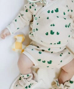 Fin & Vince Booties - Duckling Waffle