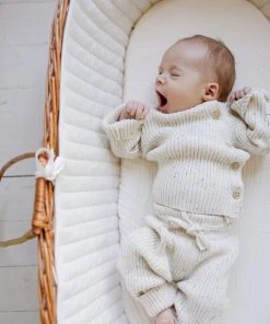 Fin & Vince Spring/summer Ribbed Knit Pant - Confetti