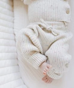 Fin & Vince Spring/summer Ribbed Knit Pant - Confetti