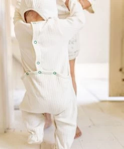 Fin & Vince Primary Bonnet - Milk + Emerald Stitch 18 Fin & Vince Primary Bonnet - Milk + Emerald Stitch