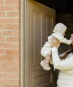 Fin & Vince Bloomer - Milk + Emerald Stitch