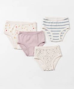 Fin & Vince Undies - Petit Floral - Pale Mauve