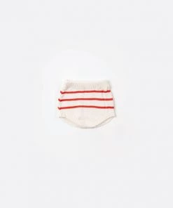 Fin & Vince Harbor Bloomer - Milk/ Crimson Red, White And Blue