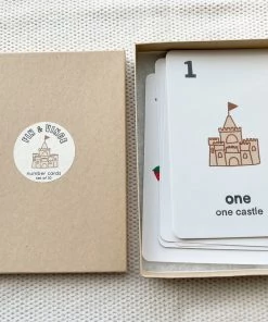 Fin & Vince Number Flash Card Set